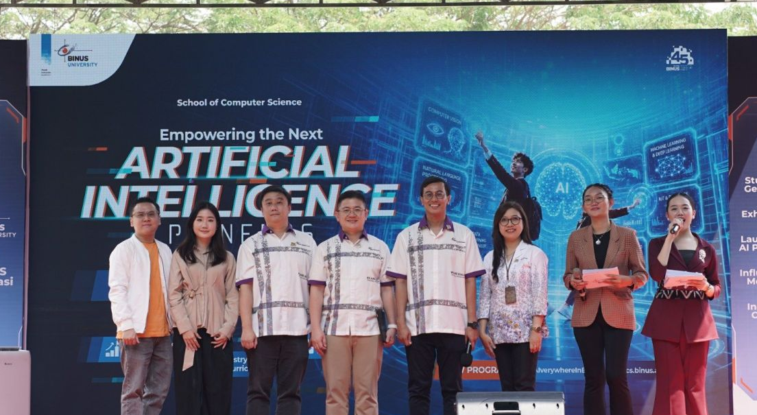 BINUS Resmi Luncurkan Program Artificial Intelligence di Bekasi, Indonesia Masih Kekurangan 3 Juta Talenta Digital